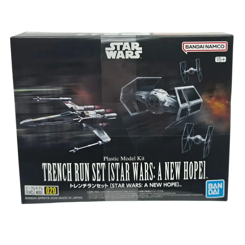 Bandai Star Wars Trench Run Set #020 A New Hope Plastic Model Kit New